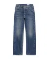 Alexander Mcqueen Straight-leg Denim Jeans In Blue