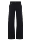 Alexander Mcqueen Straight-leg Cotton Jeans In Black