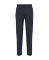 Alexander Mcqueen Straight-leg Cropped Trousers In Black