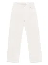 Alexander Mcqueen Straight-leg Jeans In White