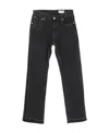 Alexander Mcqueen Straight Leg Jeans In Black