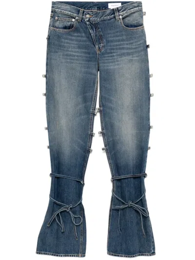 Alexander Mcqueen Straight-leg Jeans In Blue