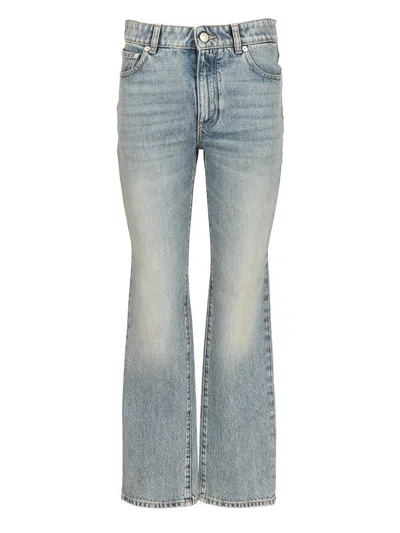 Alexander Mcqueen Straight-leg Jeans Blue