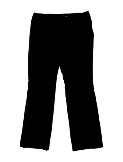 Pre-owned Alexander Mcqueen Straight Leg Pants In Black