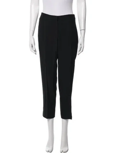 Pre-owned Alexander Mcqueen Straight Leg Pants In Black