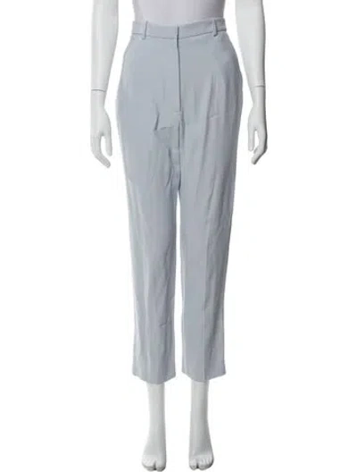 Pre-owned Alexander Mcqueen Straight Leg Pants In Blue