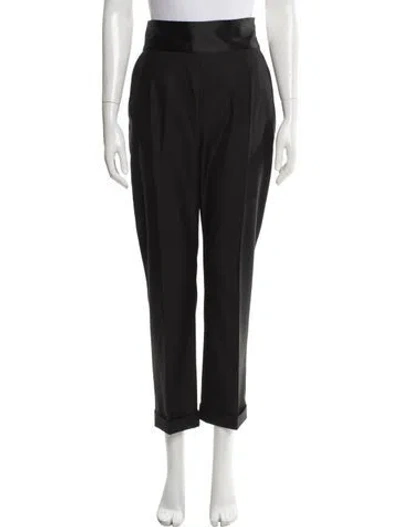 Pre-owned Alexander Mcqueen Straight Leg Pants In Gray
