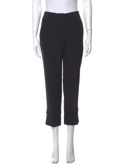 Pre-owned Alexander Mcqueen Straight Leg Pants In Gray