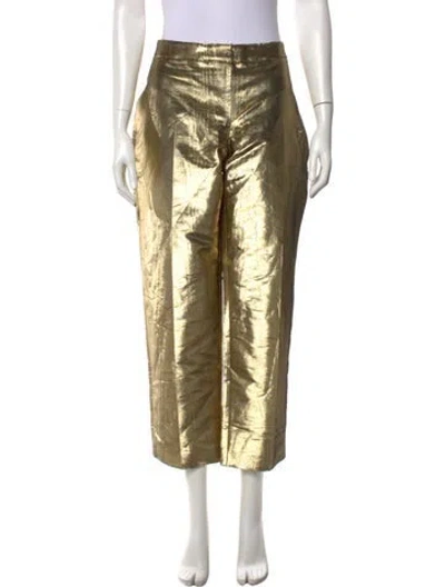 Pre-owned Alexander Mcqueen Straight Leg Pants W/ Tags