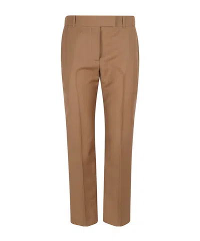 ALEXANDER MCQUEEN ALEXANDER MCQUEEN STRAIGHT-LEG PLEATED TROUSERS