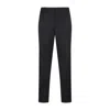 Alexander Mcqueen Black Jeans With Logo Patch On The Rear And Worn Out Effect In Denim Man In Black