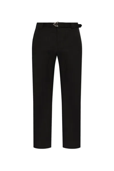 Alexander Mcqueen Straight-leg Tailored Trousers In Black