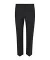 Alexander Mcqueen Tailored Trousers Back Pocket In Black