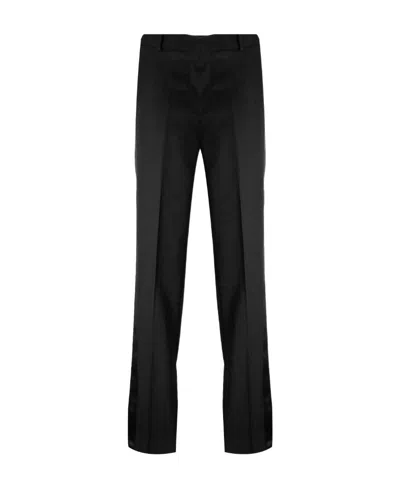 Alexander Mcqueen Straight-leg Tailored Trousers In Black