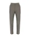Alexander Mcqueen Straight-leg Tailored Trousers In Gray