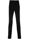Alexander Mcqueen Straight-leg Tailored Trousers In Schwarz