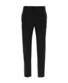 Alexander Mcqueen Alexander Mc Queen Organic Cotton Trousers In Black