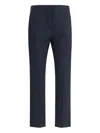 Alexander Mcqueen Cigarettes Pants In Blue