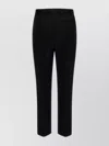 Alexander Mcqueen Crepe Pants With Straight Legs