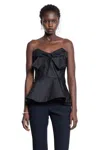 Alexander Mcqueen Strapless Corset Top