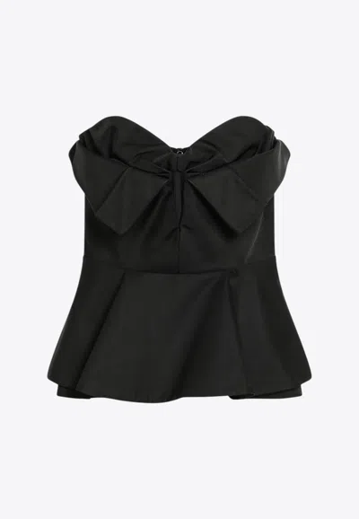 ALEXANDER MCQUEEN STRAPLESS CORSET TOP
