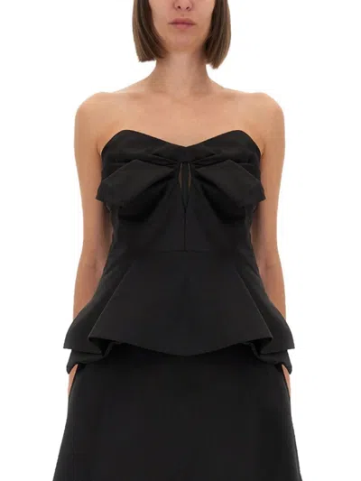 ALEXANDER MCQUEEN ALEXANDER MCQUEEN STRAPLESS CORSET TOP