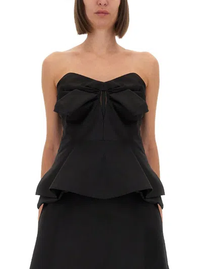 ALEXANDER MCQUEEN ALEXANDER MCQUEEN STRAPLESS CORSET TOP