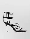 Alexander Mcqueen 90 Strappy Leather Sandals