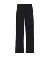 Alexander Mcqueen Stretch-wool Straight Trousers In Black