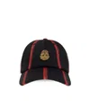Alexander Mcqueen Skull-patch Baseball Cap In Black