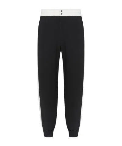 ALEXANDER MCQUEEN ALEXANDER MCQUEEN ELASTIC WAIST TROUSERS