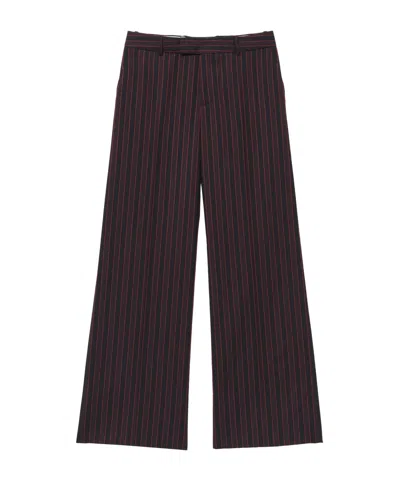 ALEXANDER MCQUEEN PINSTRIPE TAILORED TROUSERS