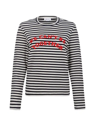 Alexander Mcqueen Striped Crew-neck Sweater In Multi