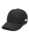 Alexander Mcqueen Skull-jacquard Cap In Black