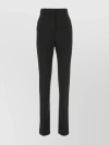 ALEXANDER MCQUEEN STRUCTURED WOOL TROUSERS WITH SIDE DETAILING