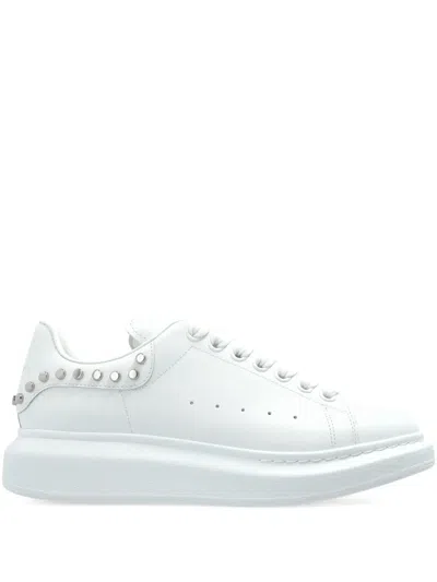 ALEXANDER MCQUEEN STUD-EMBELLISHED PLATFORM SNEAKERS