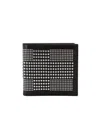 Alexander Mcqueen Black Bi-fold Wallet With All-over Studs In Leather Woman In Black