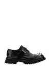 Alexander Mcqueen Studded Strap Derby Loafers