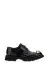 Alexander Mcqueen Studded Strap Derby Loafers
