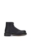 Alexander Mcqueen Studded Leather Ankle Boots