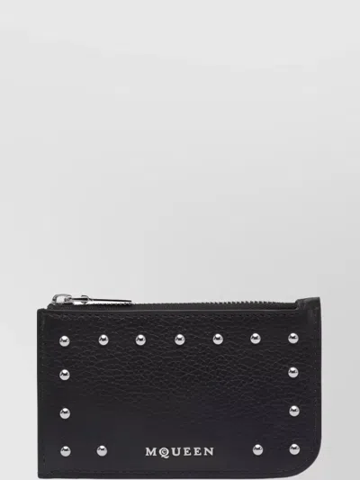 Alexander Mcqueen Studded Leather Wallets & Cardholders