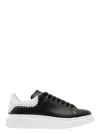 Alexander Mcqueen Studded Oversized Sneakers In Black