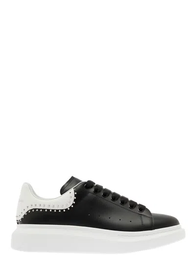 Alexander Mcqueen Studded Oversized Sneakers In Black