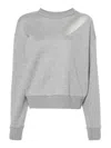 Alexander Mcqueen Sweaters In Grey