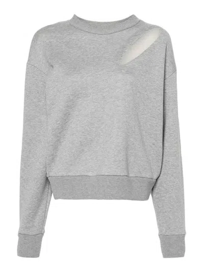 ALEXANDER MCQUEEN GRAY SWEATSHIRT