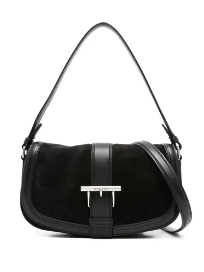 Alexander Mcqueen Suede Buckle Bag