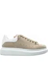 Alexander Mcqueen Oversized Lace-up Sneakers In Neutral