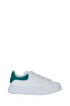Alexander Mcqueen Suede Upper Sneakers With Oversized Rubber Sole In White