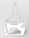 Alexander Mcqueen Summit Chain Fold-over Metallic