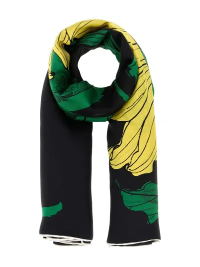 ALEXANDER MCQUEEN SUNFLOWER SCARF